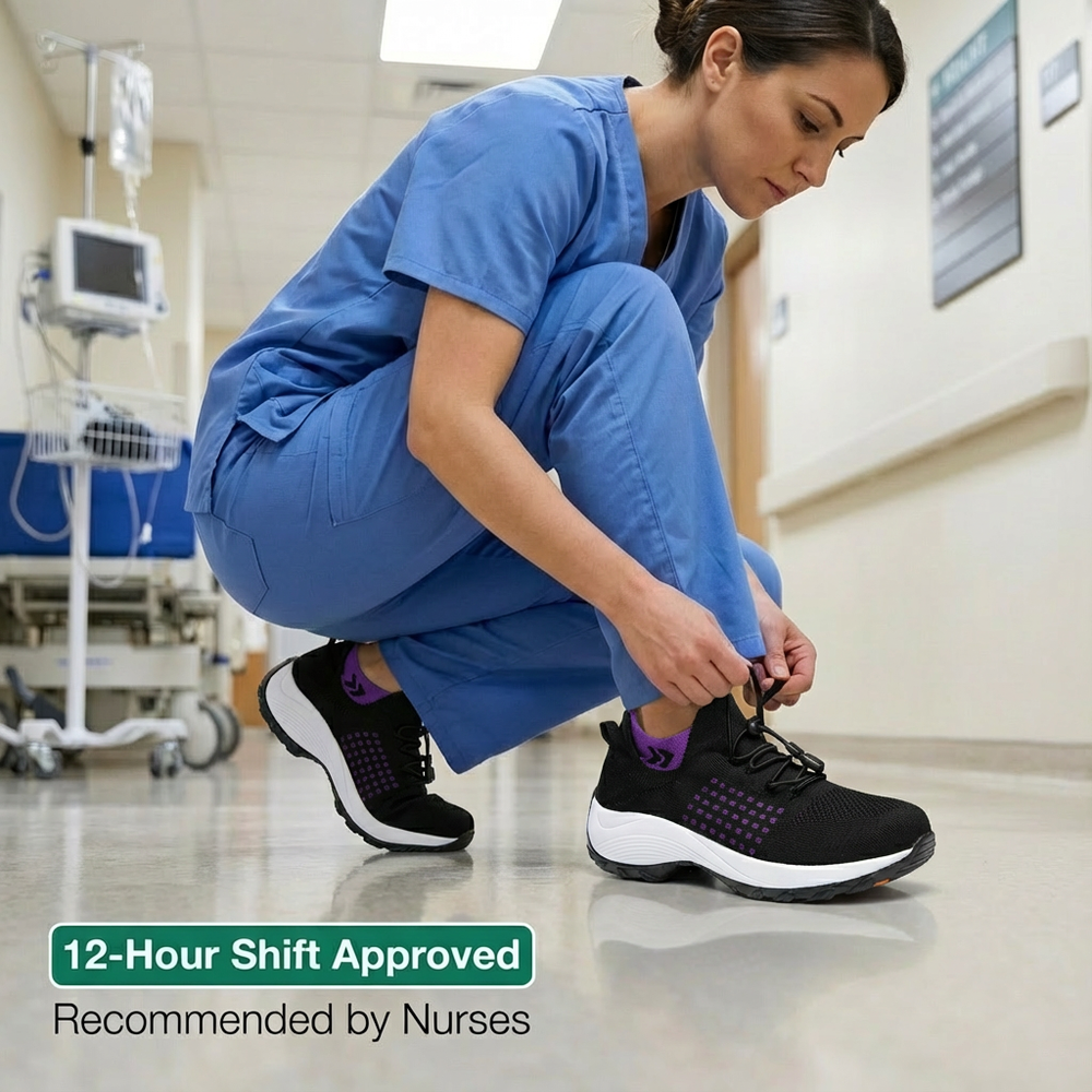 ShiftPro – 12-Hour Shift Shoes for All-Day Foot, Knee & Back Pain Relief