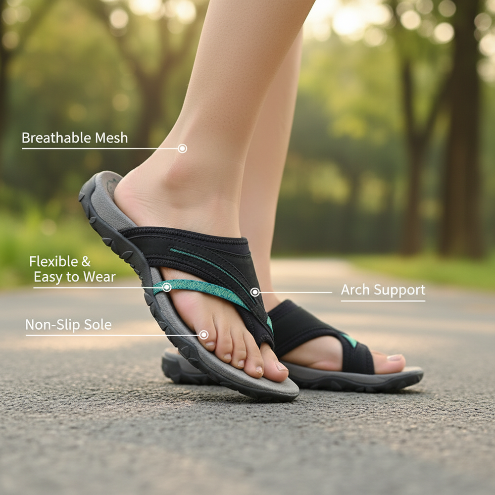 OrthoFlips – All-Day Comfort & Pain-Free Orthopedic Sandals