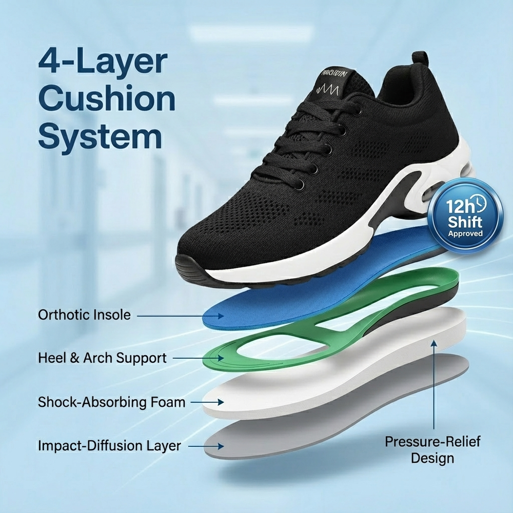 OrthoPro – Relieves Burning, Tingling & Sensitive Feet for Comfortable, Pain-Free Walking