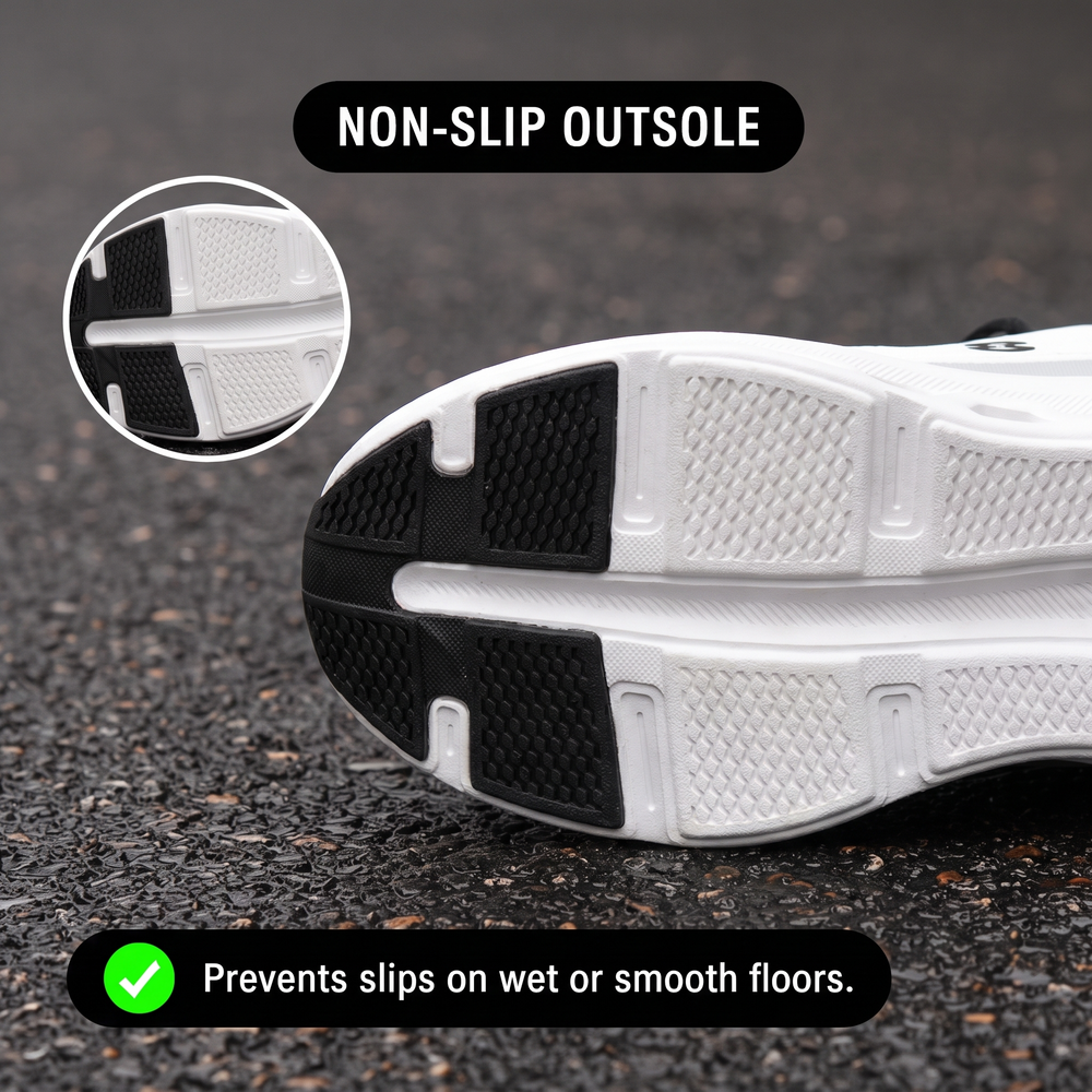 OrthoPro Fly — 12-Hour Shift Shoes for All-Day Foot, Knee & Back Pain Relief (BOGO)