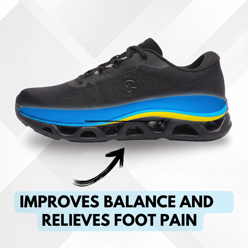 OrthoPro Fly — 12-Hour Shift Shoes for All-Day Foot, Knee & Back Pain Relief (BOGO)