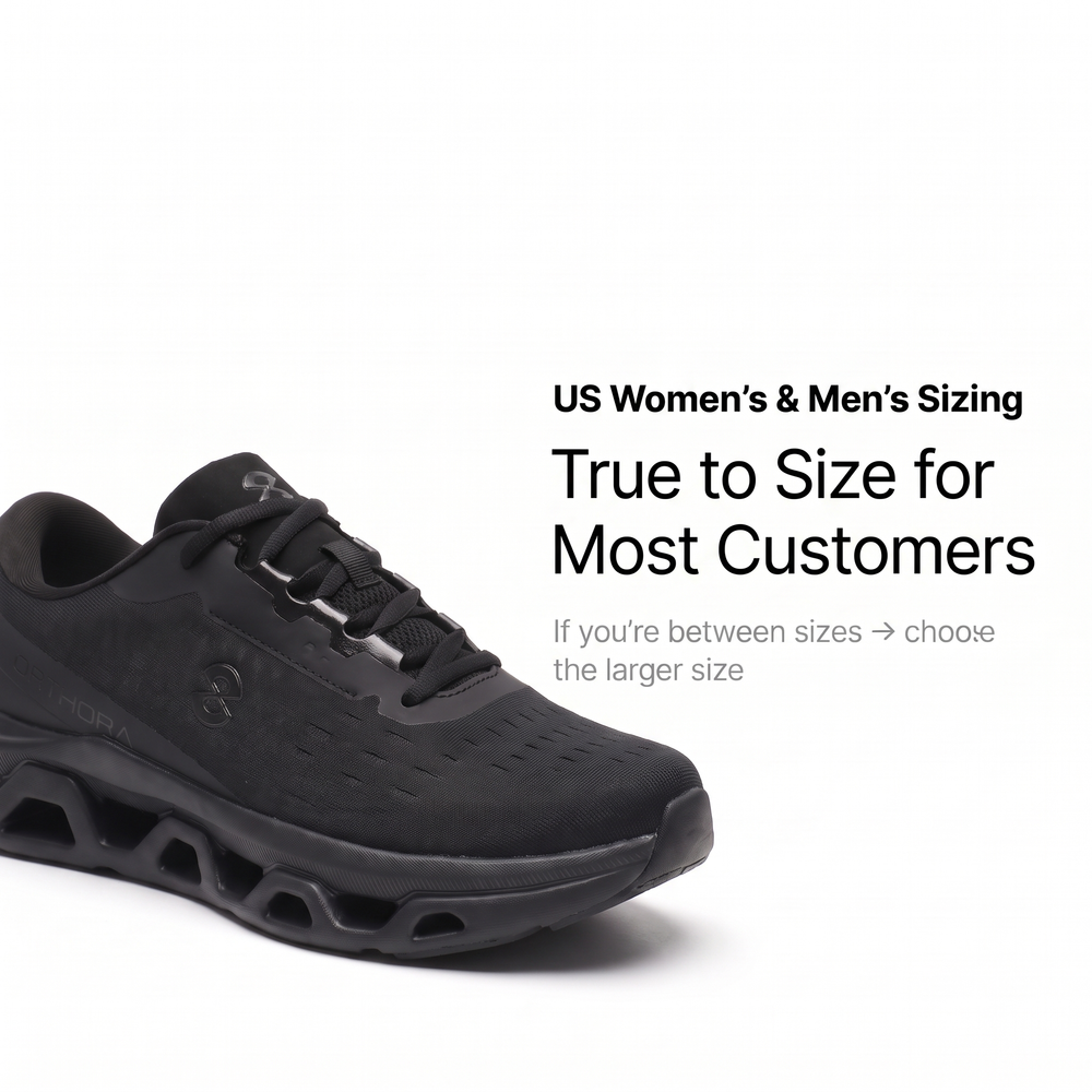 OrthoPro Fly — 12-Hour Shift Shoes for All-Day Foot, Knee & Back Pain Relief (BOGO)