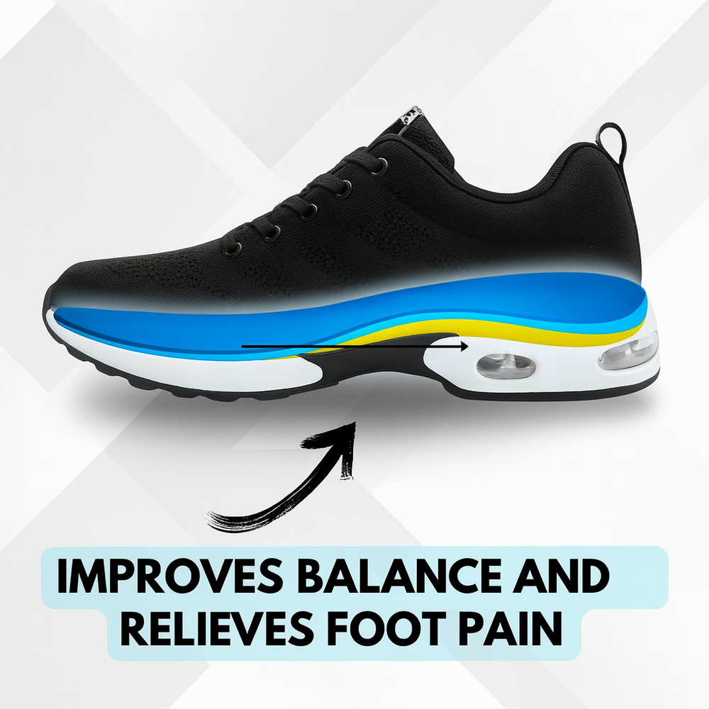 OrthoPro — 12-Hour Shift Shoes for All-Day Foot, Knee & Back Pain Relief